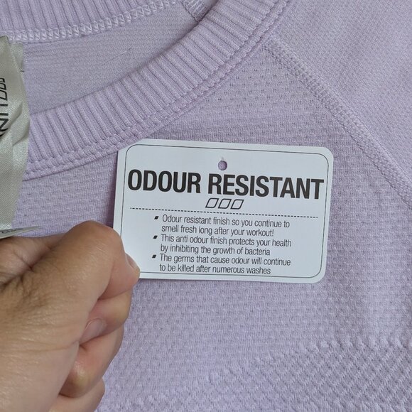 NWOT Lorna Jane long sleeve, seamless, exercise top Size S - Picture 8 of 10